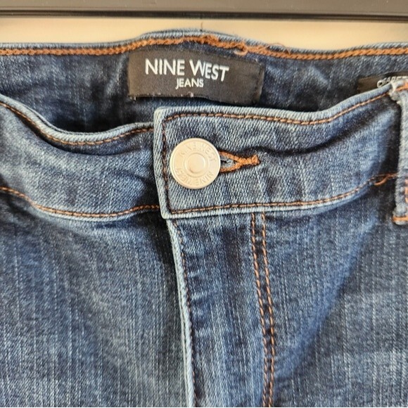 Nine West Cigarette Mid Rise Skinny Ankle Jeans - Picture 4 of 6
